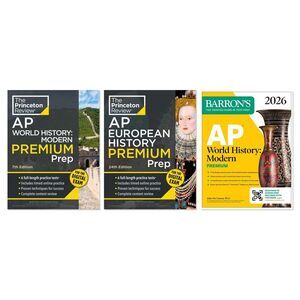 AP History Test Prep Essentials 3-Book Collection 2026
